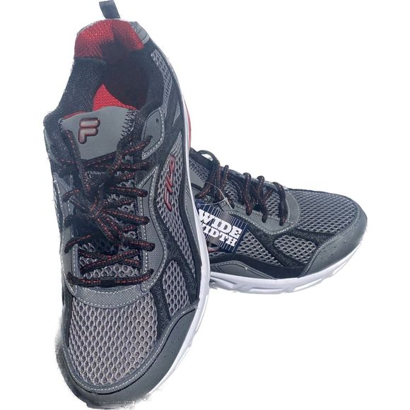 Fila Mens Windshift 15 1HRW8055-052 Gray Running Shoes Sneakers Size 13 EEEE NWT - Picture 3 of 7